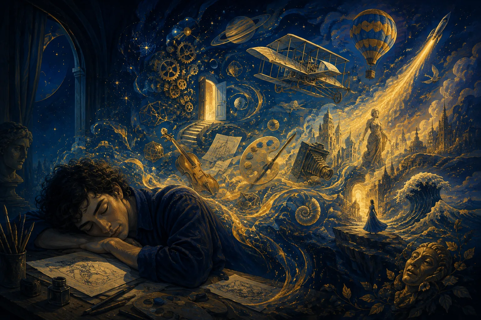 Dreams and Creativity: Why Good Ideas Sometimes Appear While We Sleep