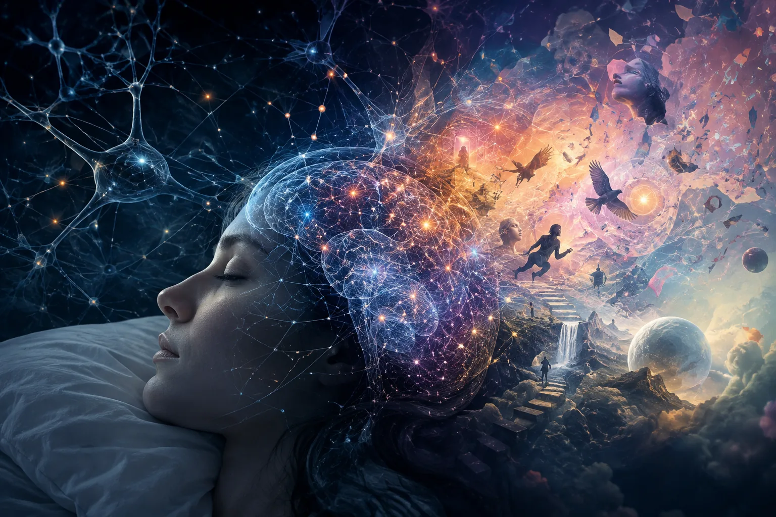 آیا خواب‌ها پیام ناخودآگاه‌اند یا نویز تصادفی مغز؟